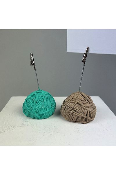 Melouro Ball Tuber Note Holder Set of 2 (Ice Green - Paper Bag)