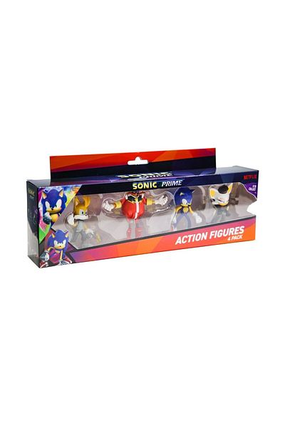 NECO TOYS PMI SON6040 Sonic Action Figures Deluxe Set of 4
