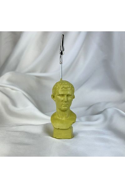 Melouro Mold Green Agrippa Sculpture Note Holder, Photo Holder