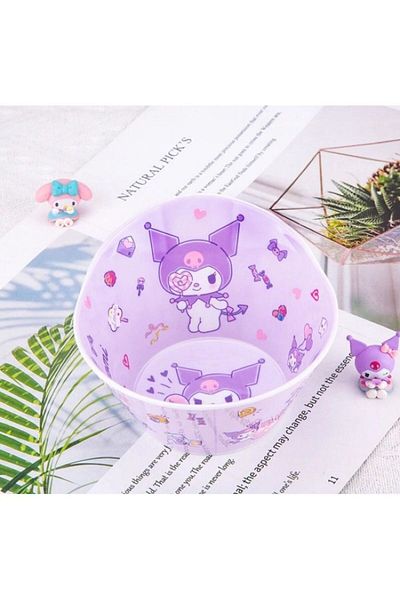 synshop Kuromi και Pompompurin Little Twins Star - Πιάτο με μπολ με νουντλ Lala Kiki Rilakkuma