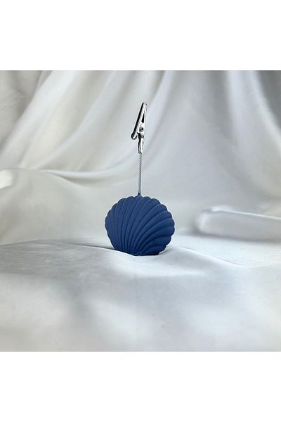 Melouro Gray Blue Oyster Note Holder, Photo Holder