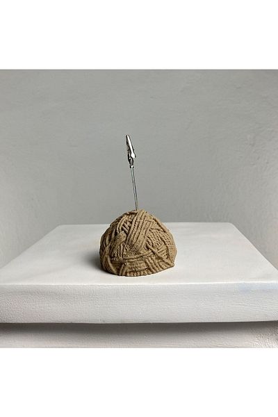 Melouro Light Brown Ball Ball Note Holder