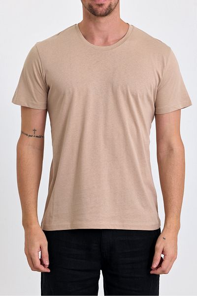 COMBİNE MİCHAİL Tricou 100% bumbac pentru bărbați, slim fit, cu gâtul turn