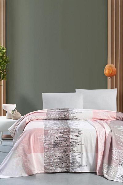 Mulberry مفرش سرير مزدوج من سيرين - بيكيه 220x230