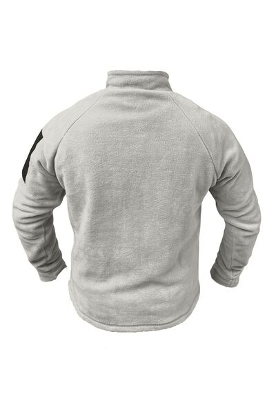 GENIUS STORE Polar Kombat pentru bărbați - Polar tactic în aer liber cu jumătate de fermoar