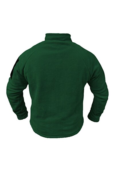 GENIUS STORE Men's Polar Kombat - Half Zippered Outdoor Tactical Fleece