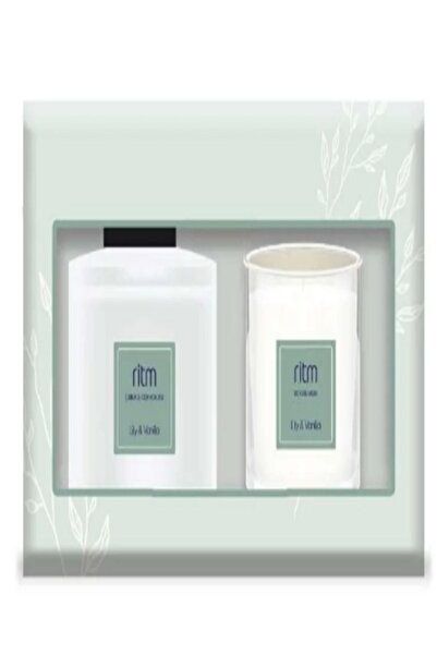 Ritm Oda Kokusu 100 ml+Mum 90 G Lily & Vanilya