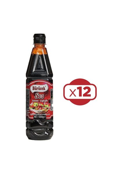 Bürücek Salata ve Çiğ Köfte Sosu 1000 ml x 12 Adet