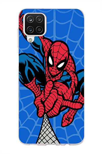 moonset Samsung Galaxy A22 / M22 / M32 Uyumlu Örümcek Adam Tasarımlı Baskılı ...