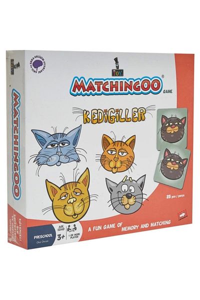 Mr Toy Mr. Toys Matchingoo - Memory and Matching Cats Game