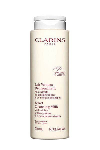 Clarins 200ml Velvet Cleansing Milk - Moisturizing Make-up Remover Milk