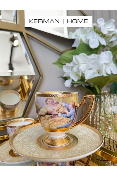 ROY KING Royking İsabella Afet-I Devran 6-Piece Coffee Cup Set Hkr 006