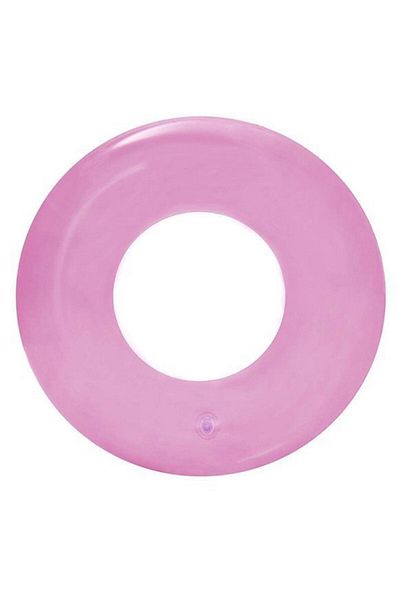 BESTWAY Pink Transparent Bagel 51cm 36022