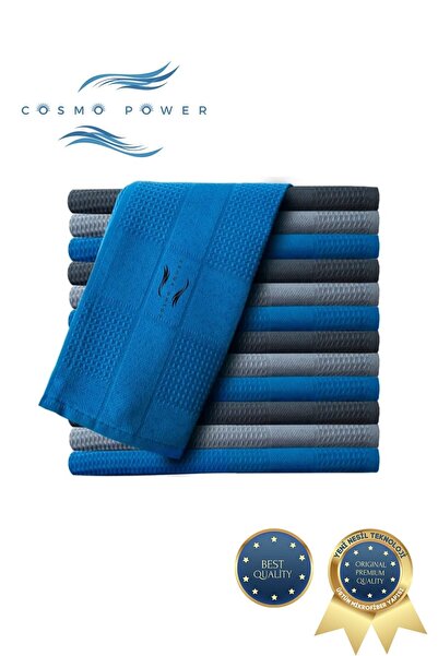 cosmopower Mikrofiber Temizlik Bezi 6 Adet Cam Ayna Mutfak Banyo Bezi Tüm Yüzeylerde Iz Bırakmaz