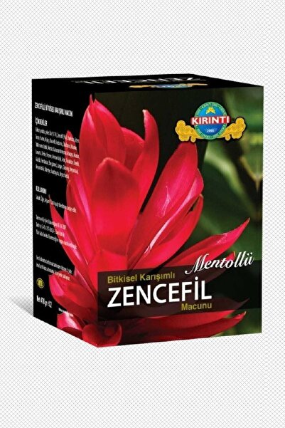 KIRINTI 2000 Mentollü Bitkisel Karışımlı Zencefil Macunu 230 G.