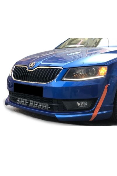 SML Dizayn Skoda Octavia Ön Ek Mk3 Makyajsız Kasa (PLASTİK) Boyasız Octavia Ö...