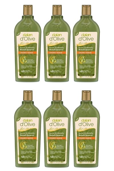 Dalan Repairing Oily Shampoo for Oily Hair 400ml 6 Pieces