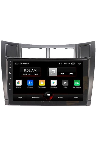 EXVOL Toyota Yaris 2005-2012 Android Multimedya Carplay 9 Inc Hd Ips Ekran 2/32gb Kamera Hediyeli