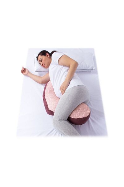 Sevi Bebe Pregnant Support and Breastfeeding Cushion Crispy Flower Pattern