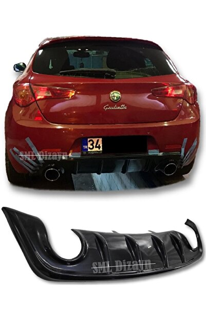 SML Dizayn Alfa Romeo Giulietta Difüzör Sağ Sol Egzoz Çıkışlı Plastik Guliett...