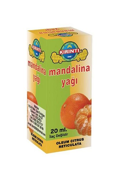 KIRINTI 2000 Tangerine Oil - 20 Ml Capacity