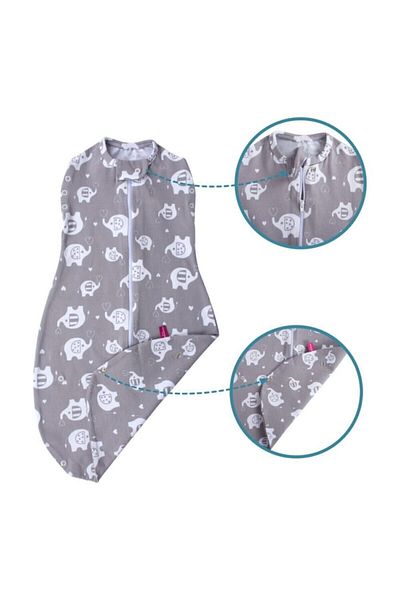 Sevi Bebe Newborn Jumpsuit Swaddle