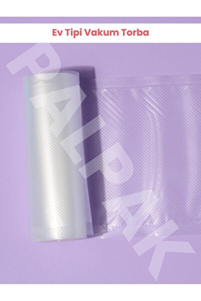 PALPAK Ev Tipi Tırtıklı Vakum Rulo En:30cm Boy:3metre