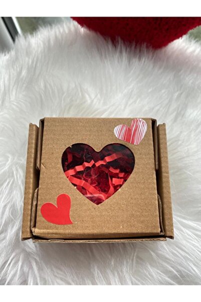 ALIŞVERİŞ AŞKIN Kalpli Pencereli Hediye Takı Kutusu ( Sert,sağlam, Ezilmez,bü...