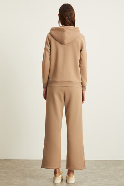 GRIMELANGE Γυναικεία φούτερ με 3 κλωστές, ζεστή κουκούλα, βιζόν