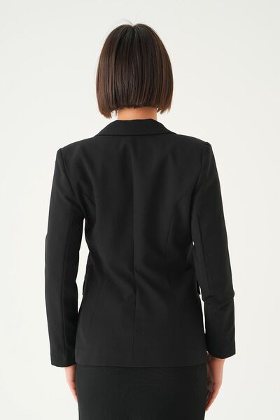 Rays 4488 Модель Чорний Класичний Целет - На ґудзиках