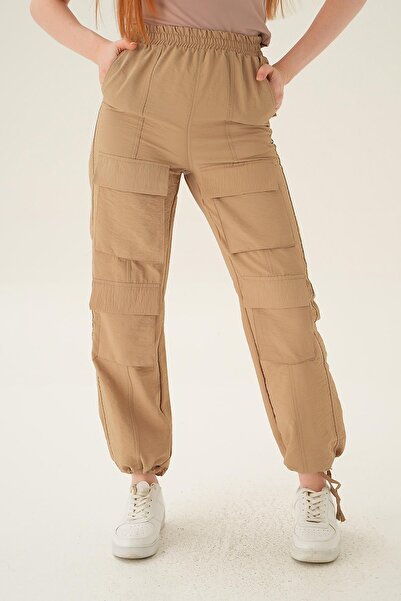 Rays 4024A Pantaloni parașuta cu buzunar de nurcă