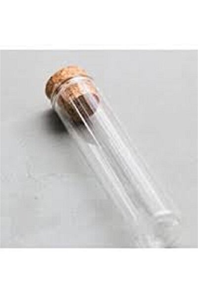 Nikah Şekeri Market Mantar Tıpalı Şişe 8 cm 25 Adet