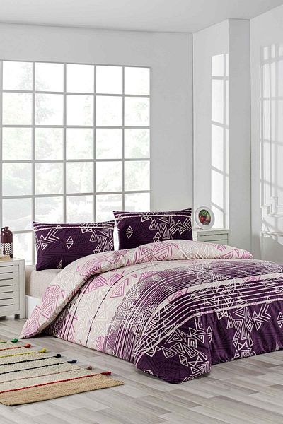 Tabu Home Set cuvertură dublă piramidă bumbac 100% bumbac