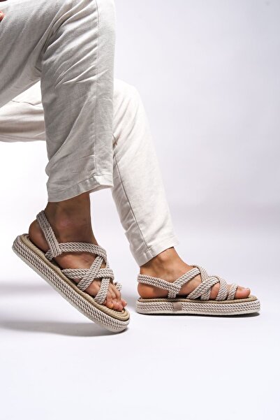 Riccon Pánské sandály Heilrith Beige -0012102 Model