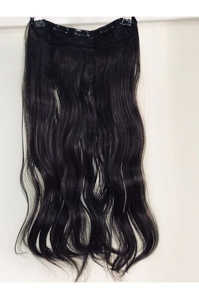 CADI AKSESUAR Păr natural de culoare naturală, jumătate de lună