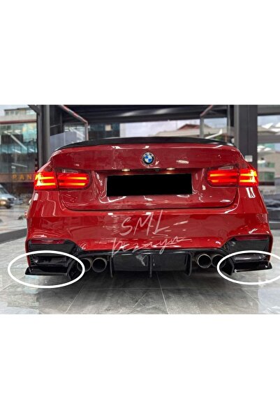SML Dizayn Bmw F30 Vorsteiner M3 Sağ Sol Arka Flap (PLASTİK) Boyasız F80 M3 A...
