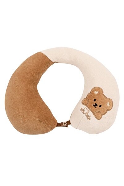 Sevi Bebe Protector pentru gât cu broderie de ursuleț