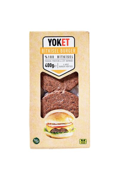 YOKET Vegan Burger 4lü- 400 gr