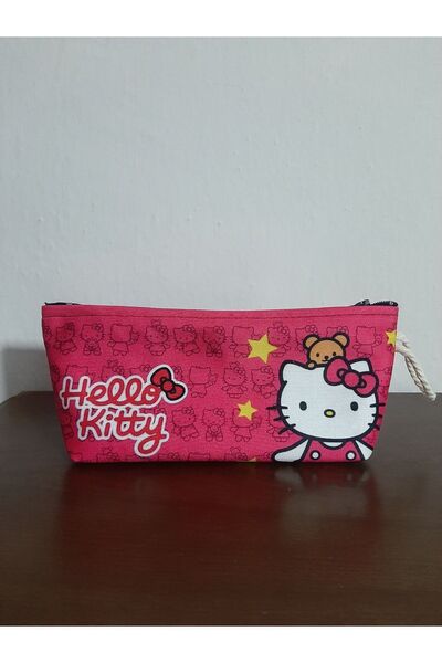 owl bag Hello Kity θήκη για στυλό με ροζ σχέδιο με αστέρια - τσάντα μακιγιάζ