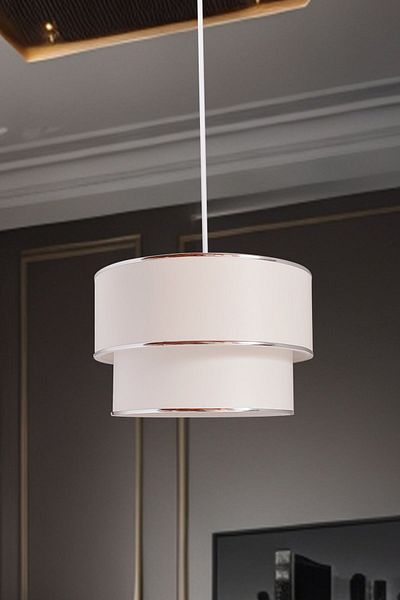 Eslight مصباح معلق فردي حديث من Sakız باللون الأبيض Es-sk03