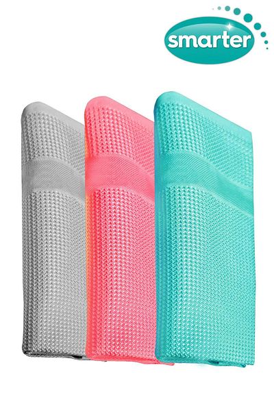 SMARTER Premium Microfiber Cleaning Cloth 3 Pieces