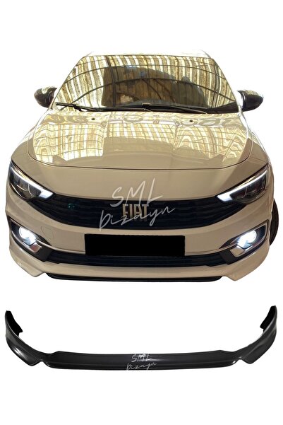 SML Dizayn Fiat Egea Makyajlı Kasa Sedan-hatchback Ön Ek (PLASTİK) Boyasız Egea Ön-bodykit-ek-lip