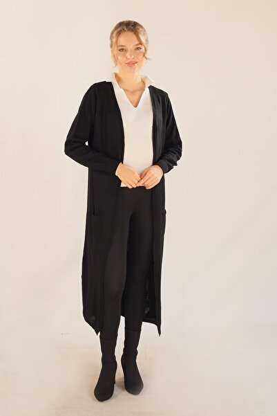 Rays 135 Uzun Hırka Siyah