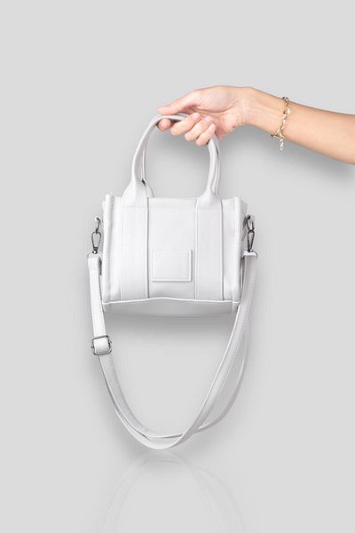 Rays 9280 Μοντέλο γκρι τσάντα με λεπτομέρεια ραφής