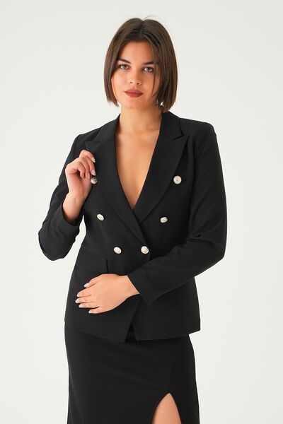 Rays 4488 Модель Чорний Класичний Целет - На ґудзиках