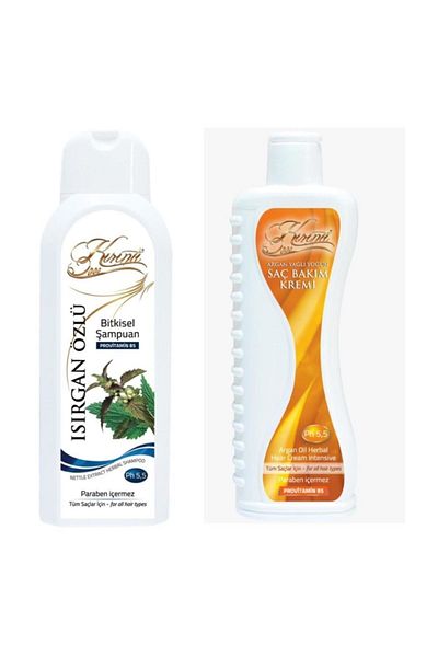 KIRINTI 2000 400 ml Herbal Shampoo + Argan Oil Hair Care Conditioner