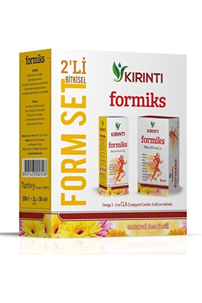 KIRINTI 2000 Formiks Bitkisel Set 2'li 2 Adet