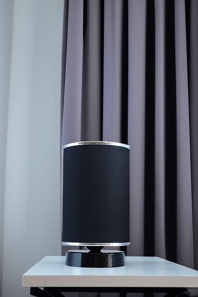 Eslight Black Animon Cylinder Design Table Lamp - Lampshade E701