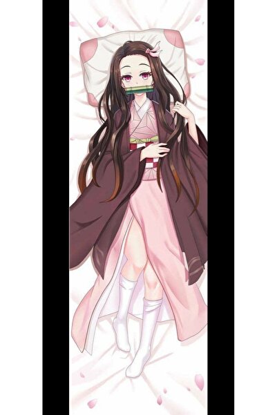 owl bag أنيمي - شيطان القاتل - غطاء وسادة عناق منقوشة من Nezuko