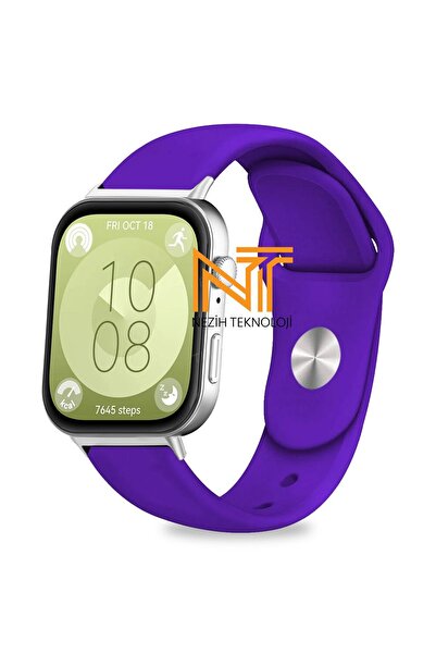 Nezih Case Huawei Watch Fit 3 / Fit 4 / Fit 4 Pro Uyumlu A Kalite Yumuşak Sil...